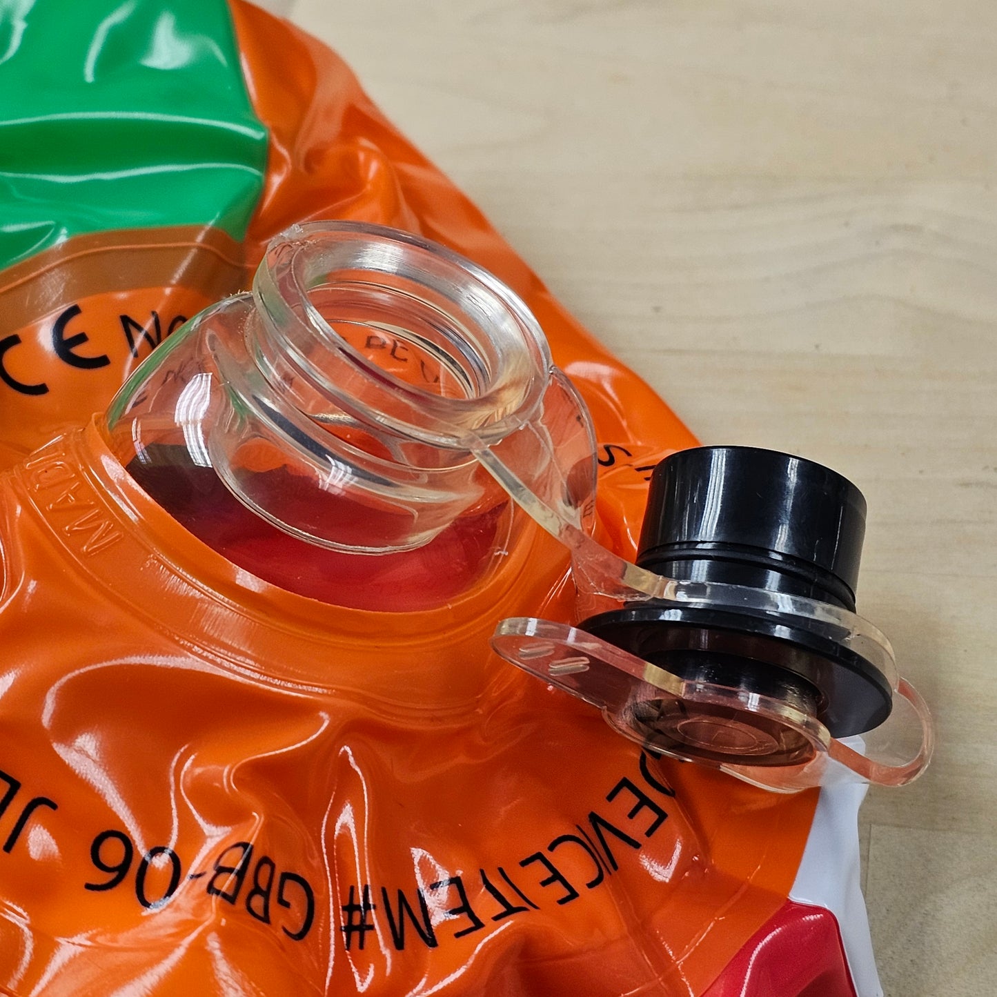 6’ Deflated size Jumbo Size Multi Color Beach Ball (52” inflated)