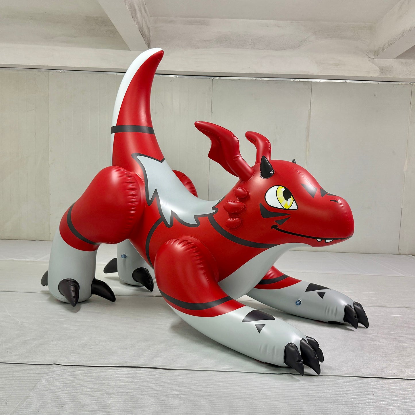 7‘ Long Red Dragon