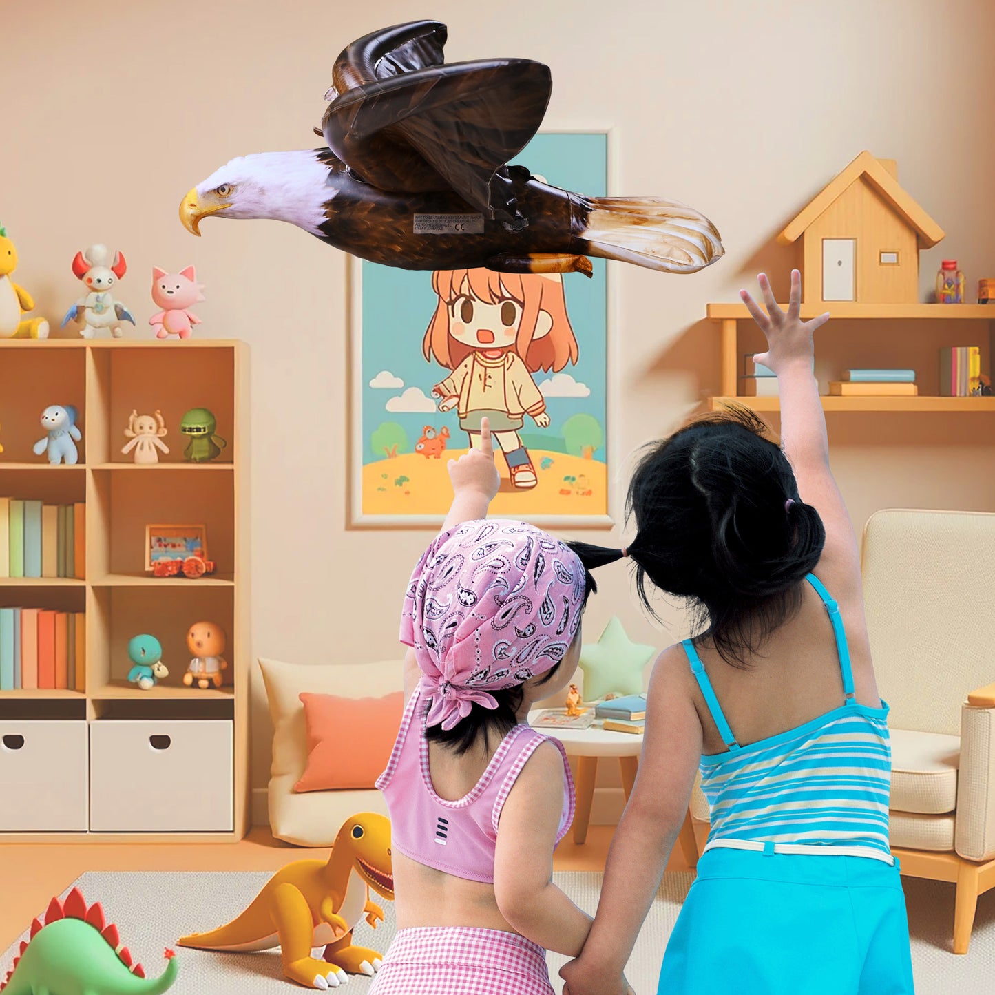 AN-EAGLE - 38" W Eagle - Decor