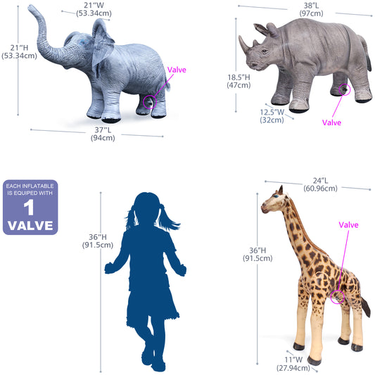 AN-EGR - 3-pack Animals Bundle - Measurement