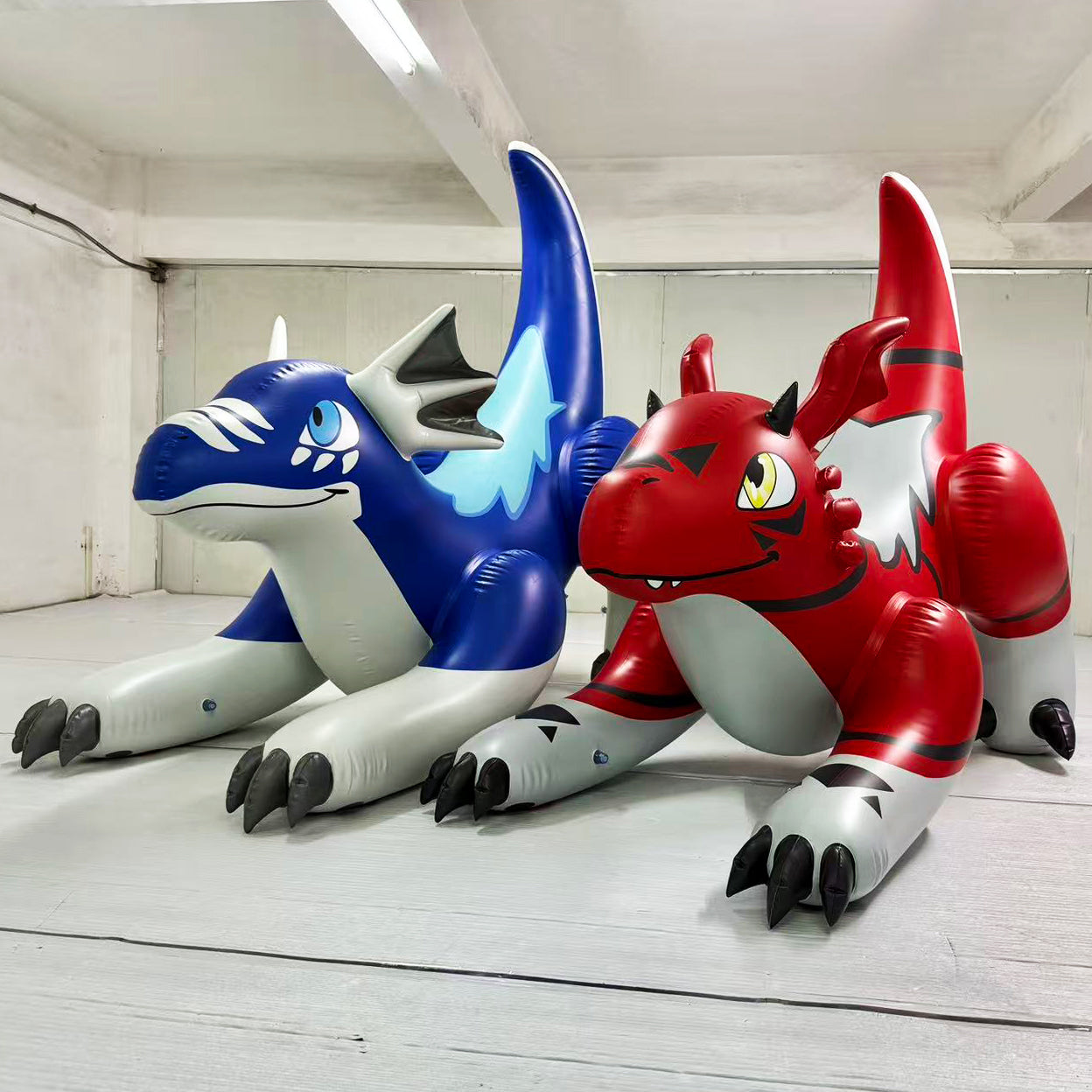 2 84" Inflatable Dragons. by Jet Creations