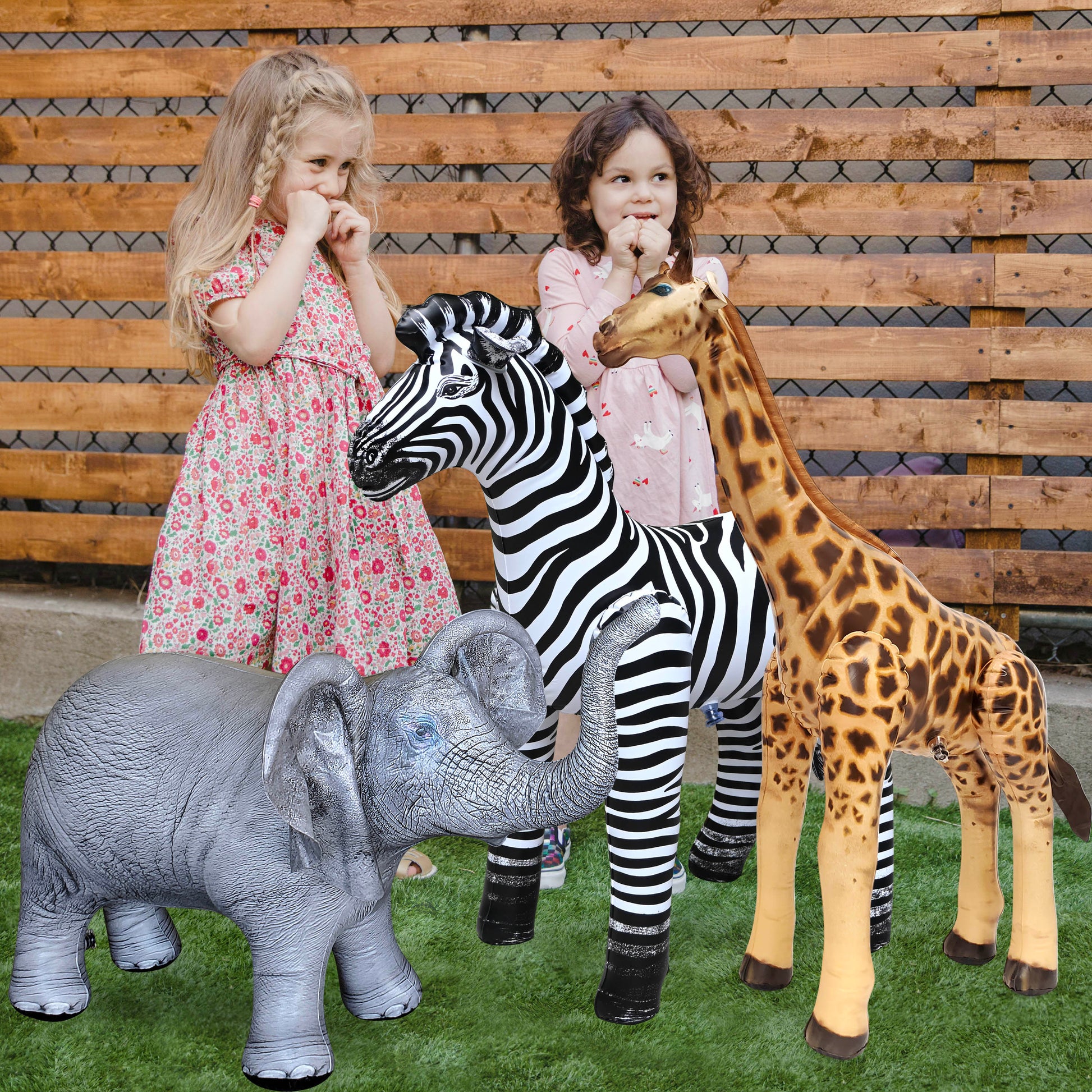 JC-GZE - Giraffe, Zebra, Elephant - decor