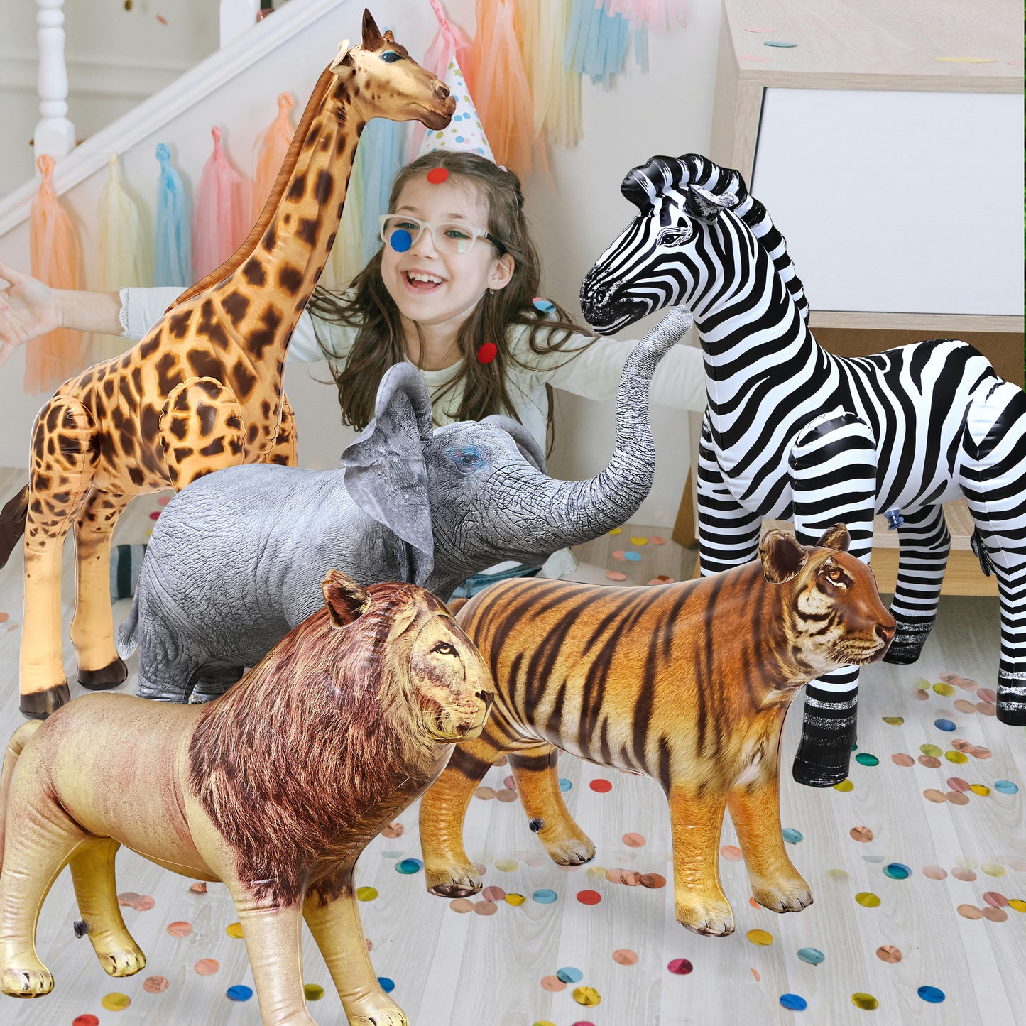 JC-GZELT5 - 5 Animals Bundle - Decor