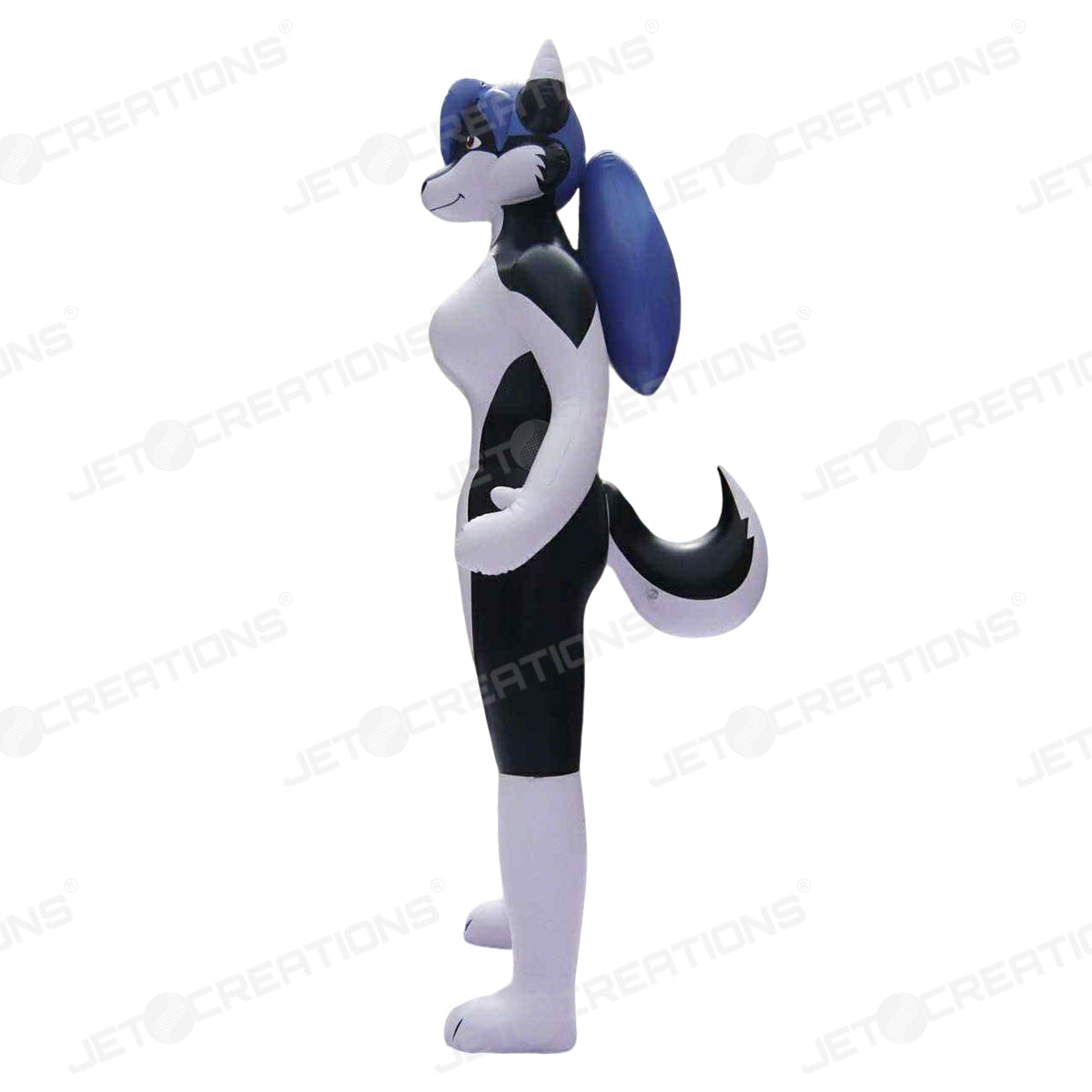 Jet Creations x G&G Inflatable Holly Husky, 6FT Tall