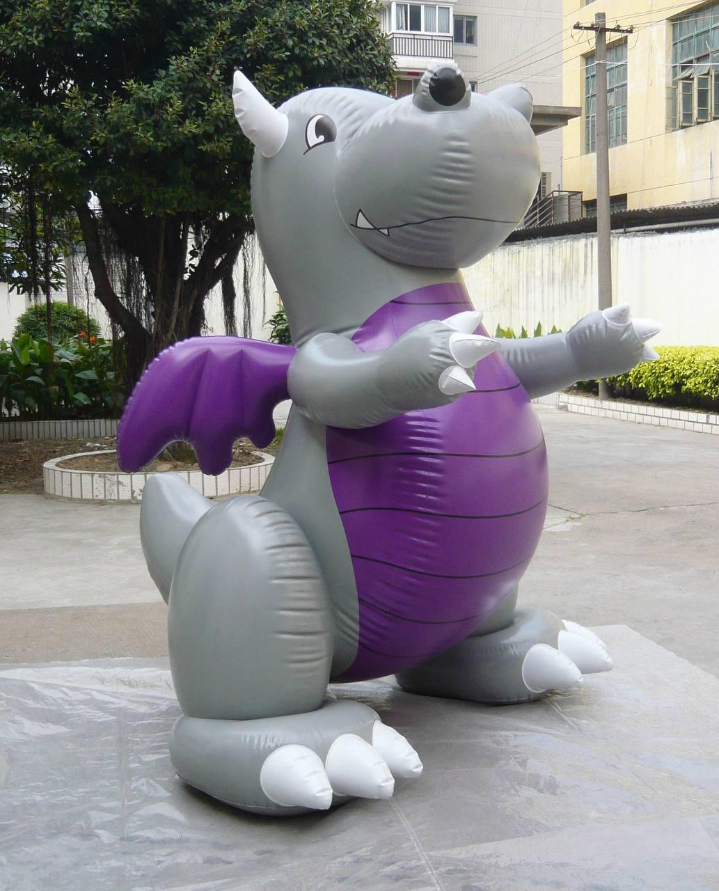 Inflatable Hippo by SqueakCo Toys