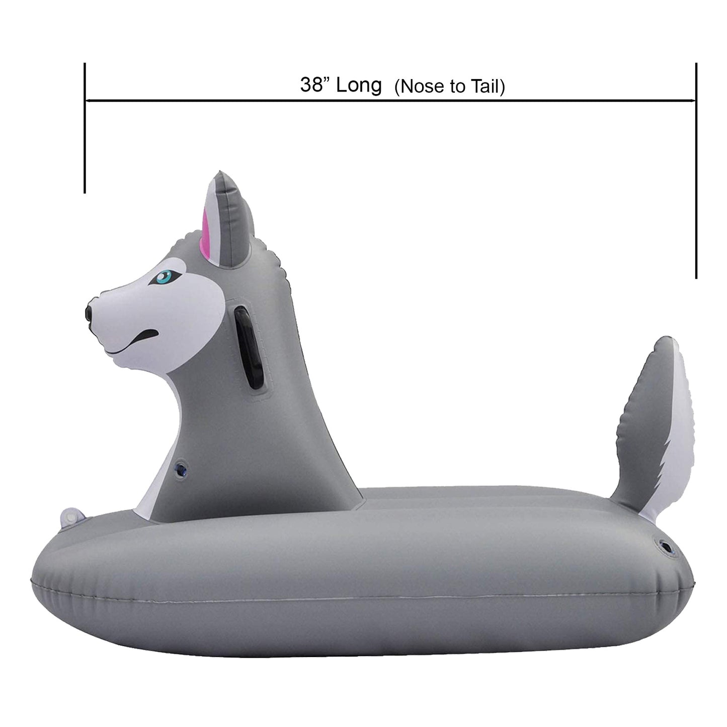 FUN-HUSKYM 38" Husky Sled - Size