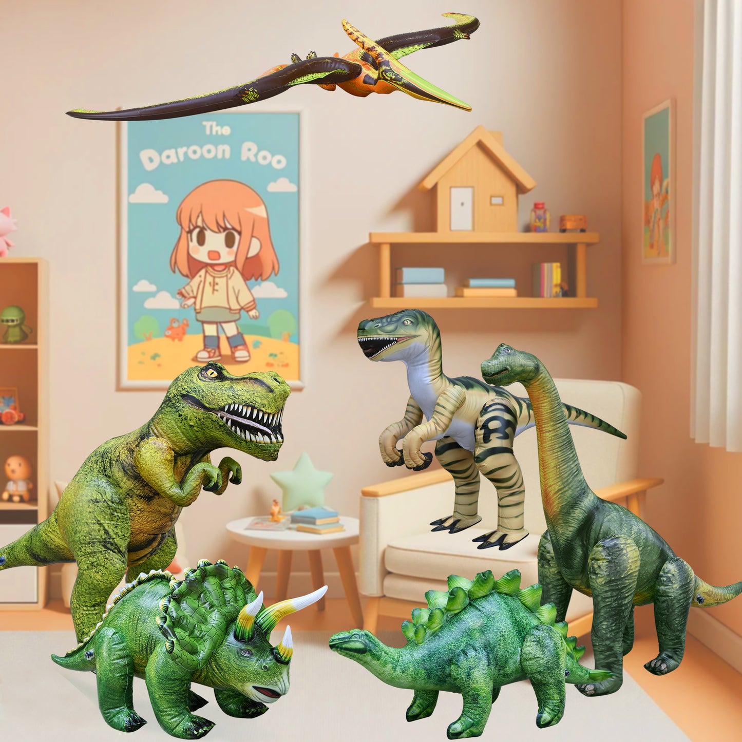 JC-DINO6 - 6-pack Dino Collection - Decor