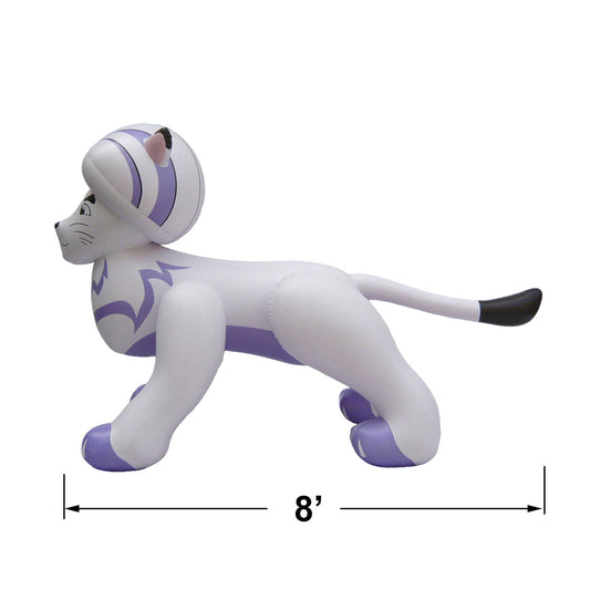 8'Long Lion (White)