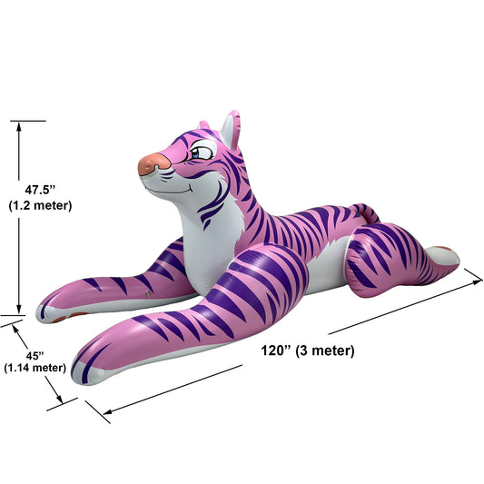 🐅 G&G 3-Meter Long Pink Laying Tiger (Check Style Section to Pick Your Choice) - Preorder Now!