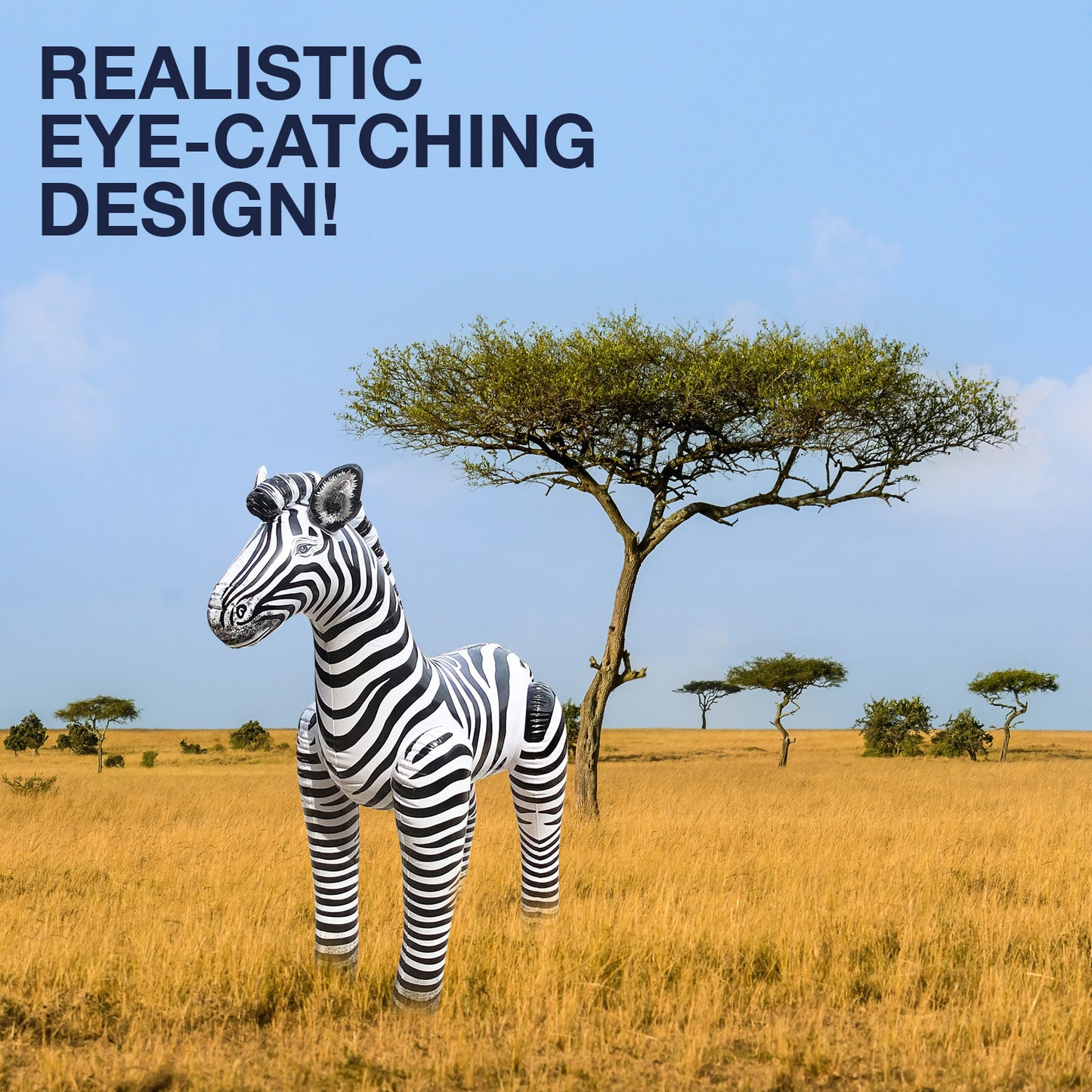 AN-ZEB6 60inch Zebra - Realistic Design