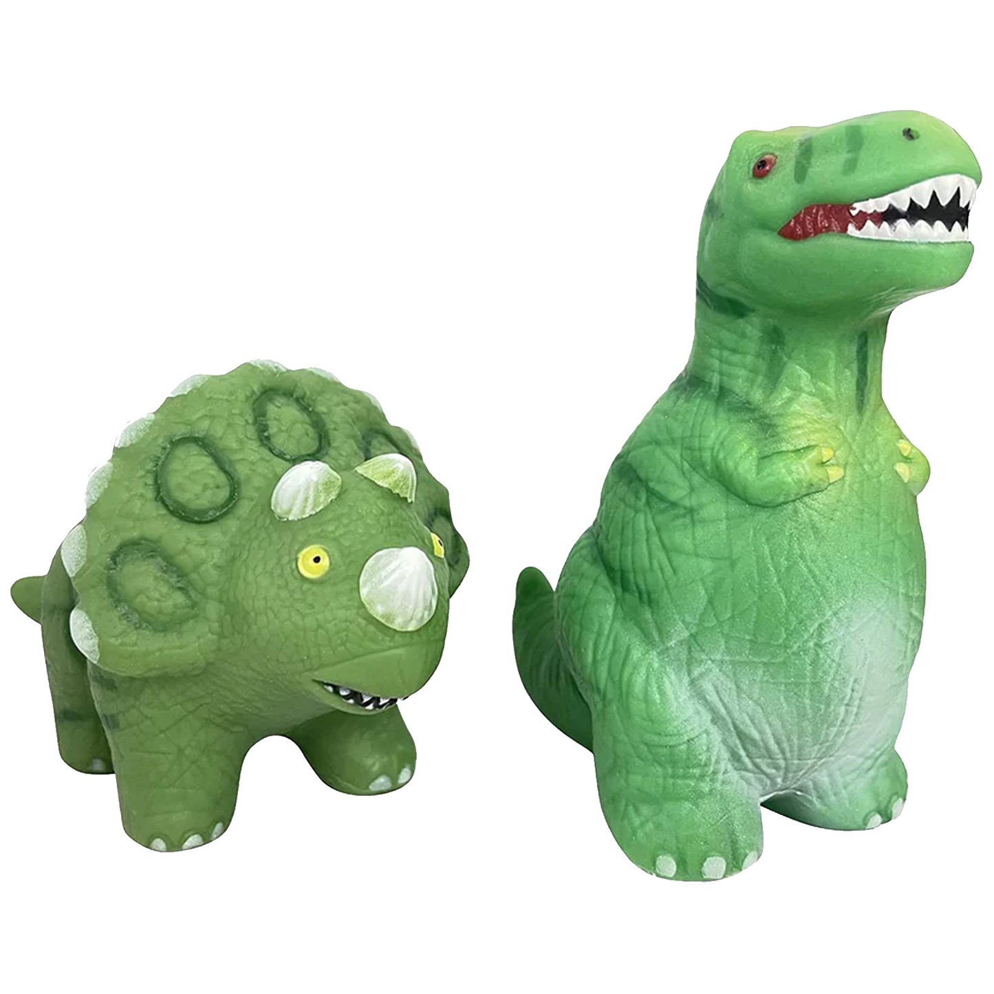 Squishy Dino _ Triceratops & T-Rex