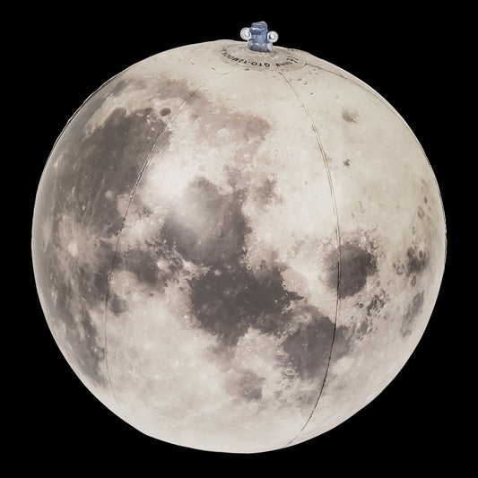 Earth's Moon Inflatable, 12 inch