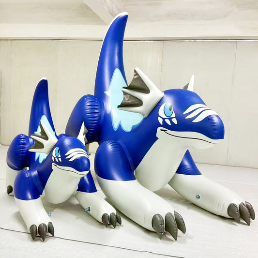 84" & 48" Long Blue Dragon Combo