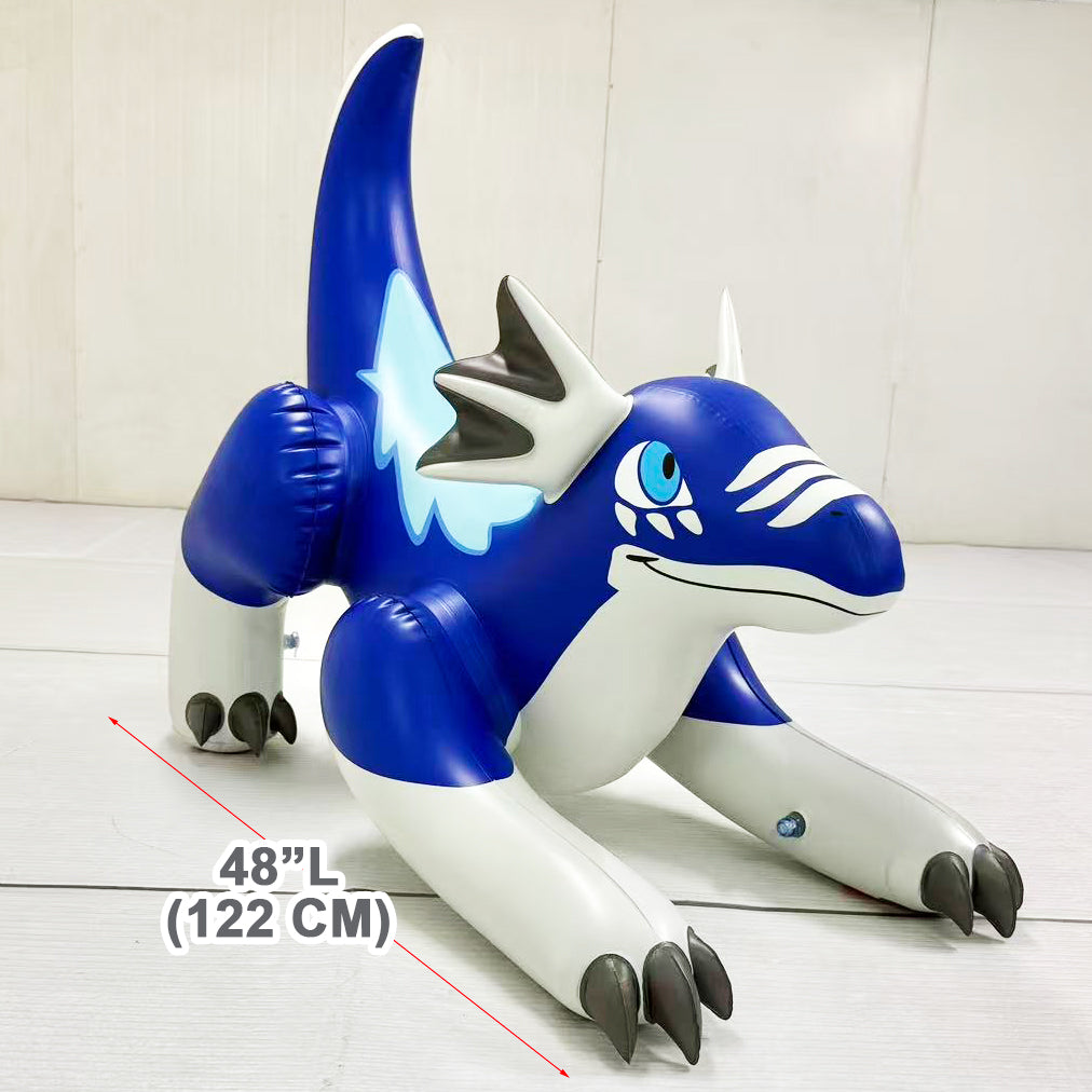 48" Long Mini Blue Dragon