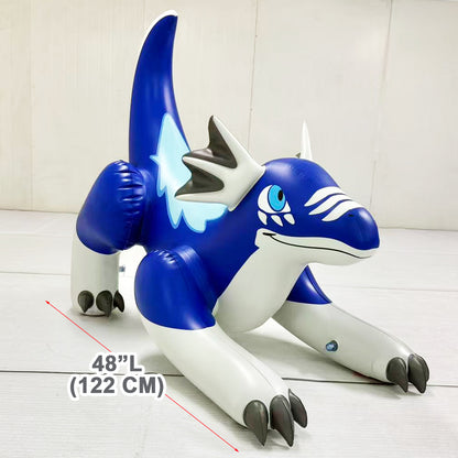 48" Long Mini Blue Dragon