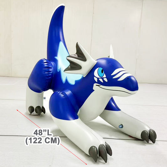 48" Long Mini Blue Dragon