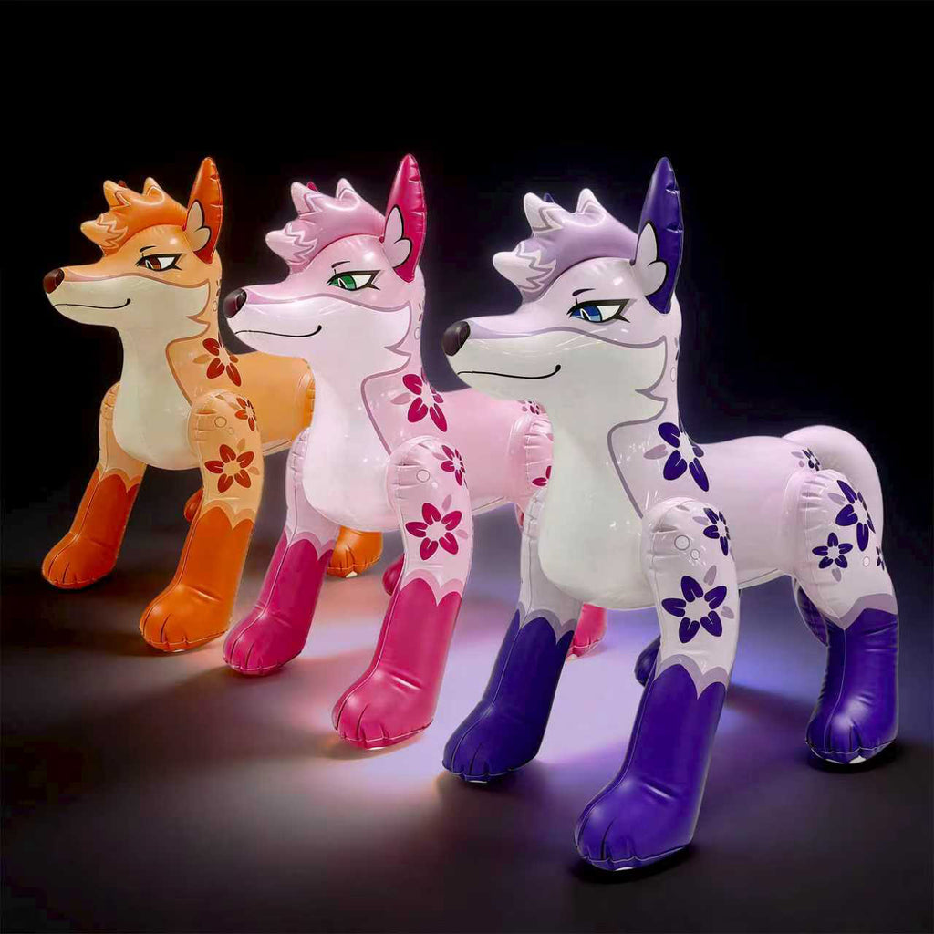 4’ TPU Inflatable Standing Kitsune Fox