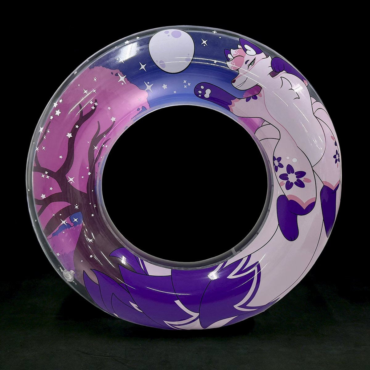Jet Creations 42” Diameter Clear Transparent PVC Decorative Ring (5 Available Designs)