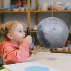 🚀 Earth's Moon Inflatable, 12 inch