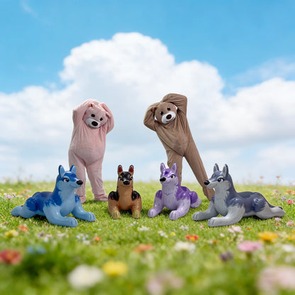 Jet Creations 4-Foot Inflatable German Shepherd — Now Available in 4 Colors!