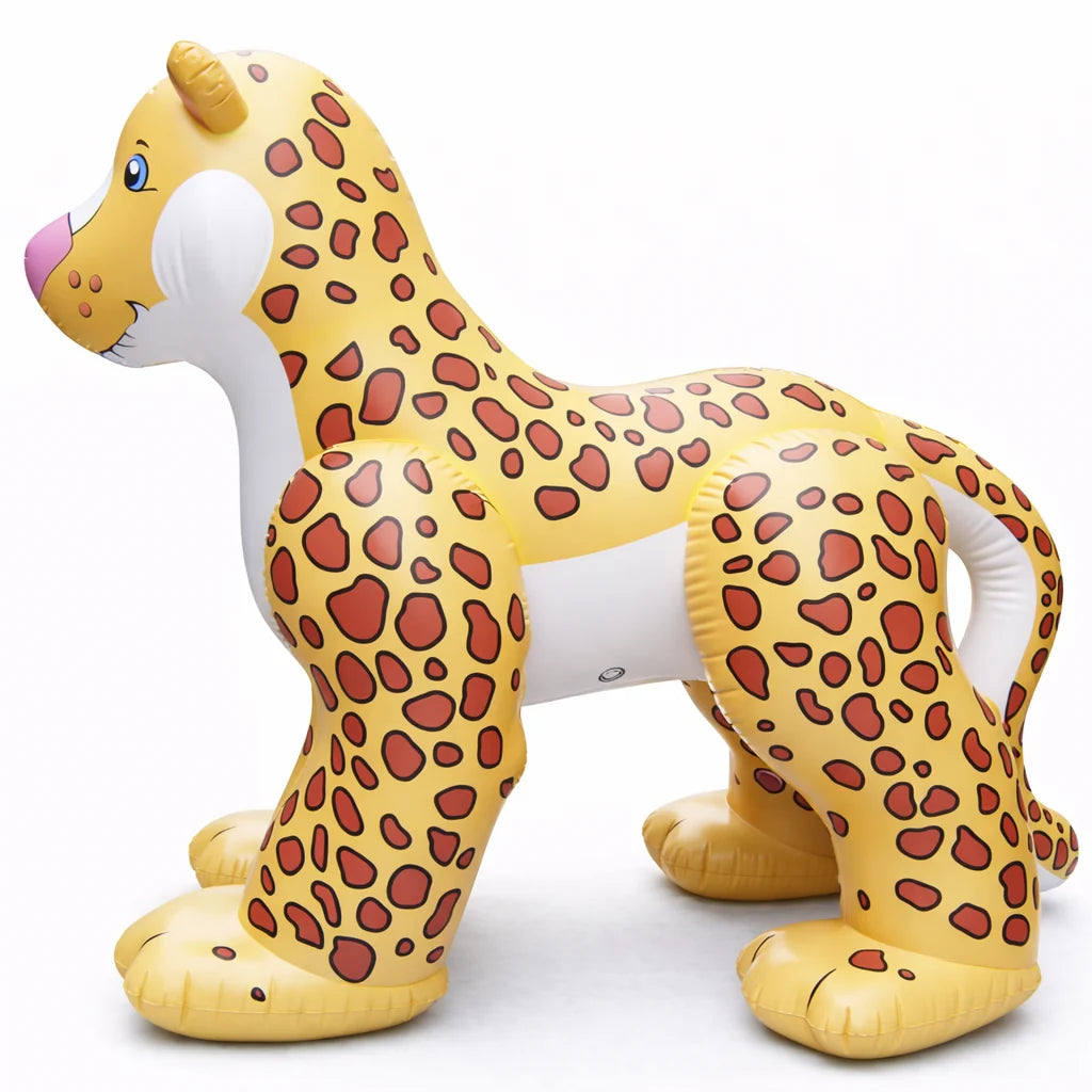 7ft Inflatable Standing Leopard  (D) (B-Grade) - Only 1 piece left!!!