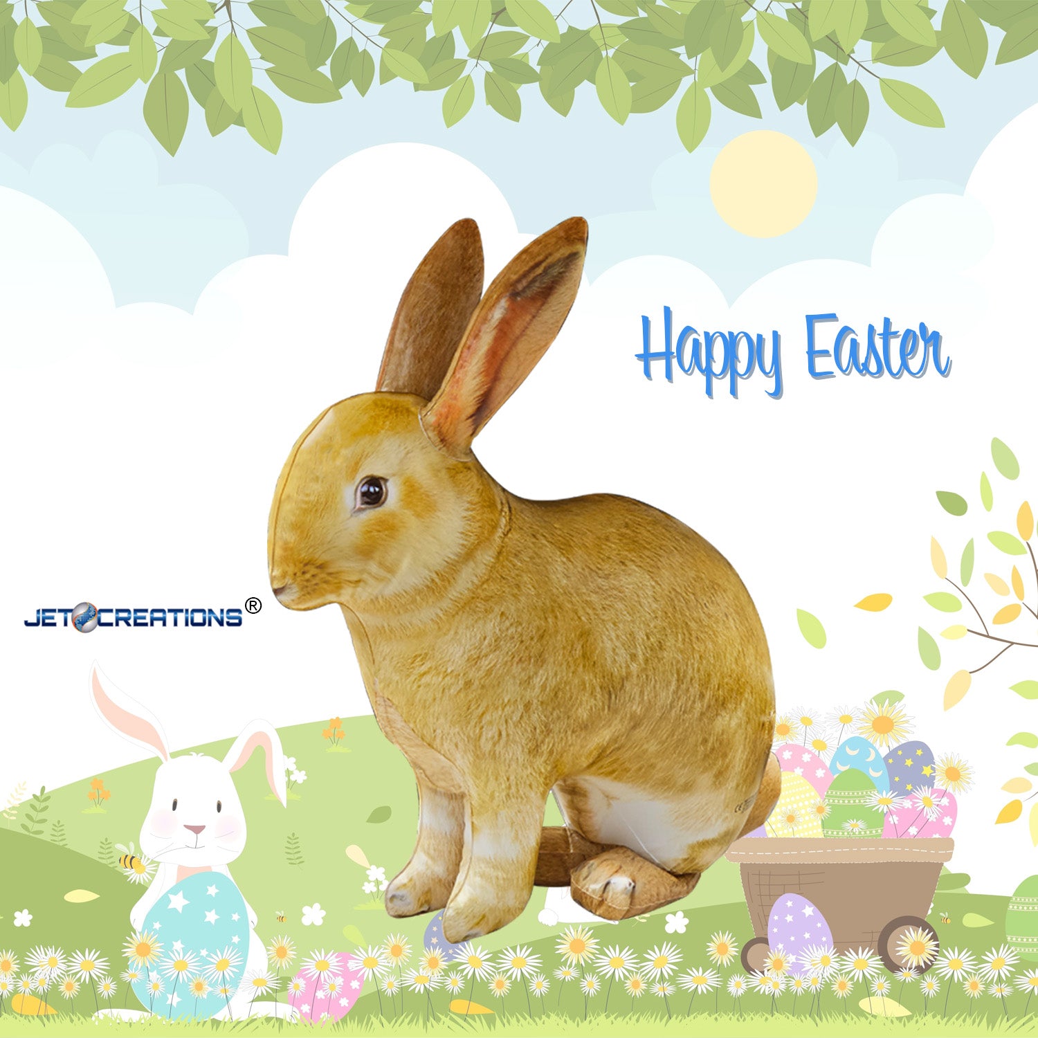 🐇 Inflatable Rabbit 24"
