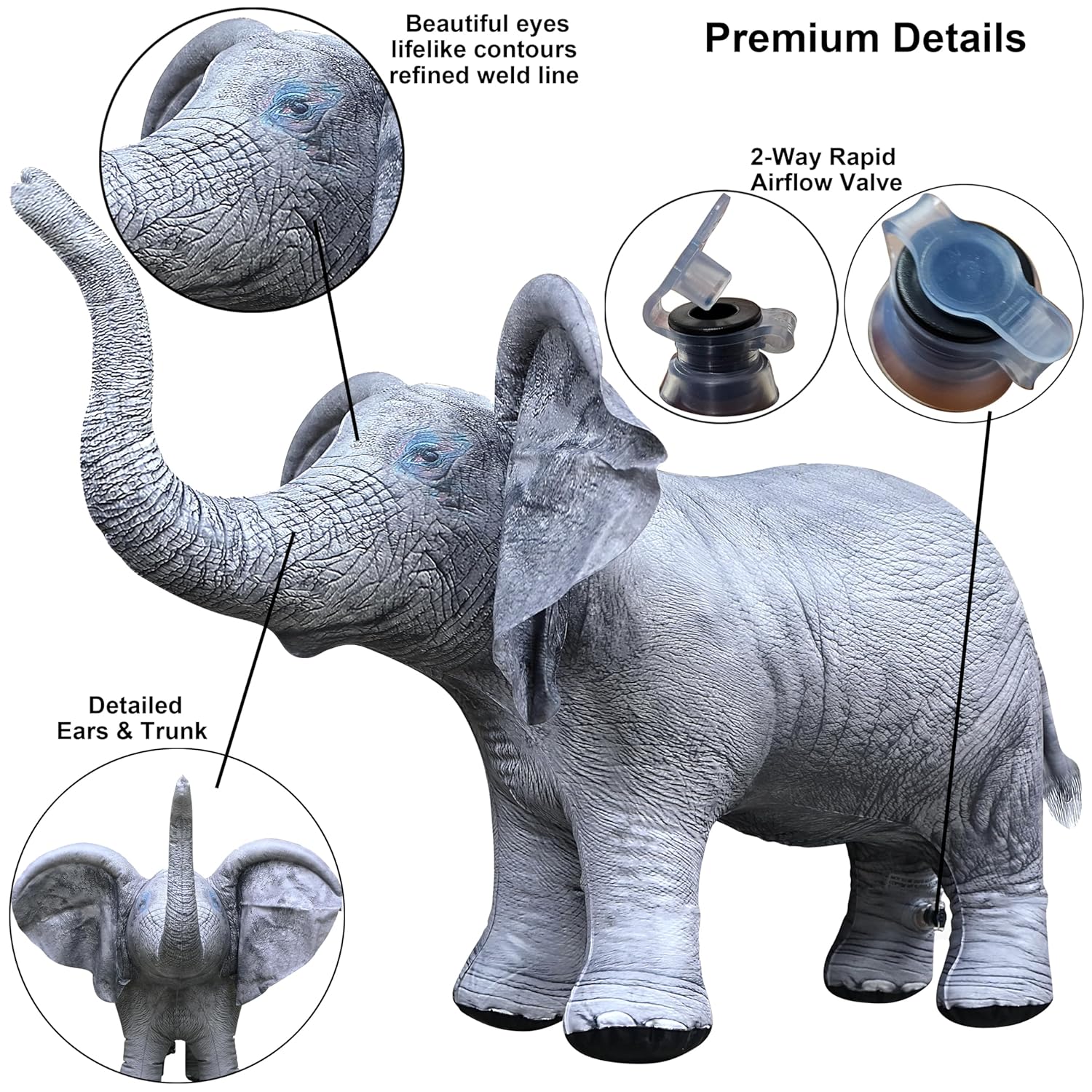 🐘 Inflatable Elephant