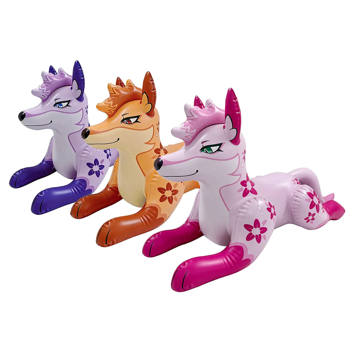 48” Single-Tailed pouncing Kitsune Fox - PVC
