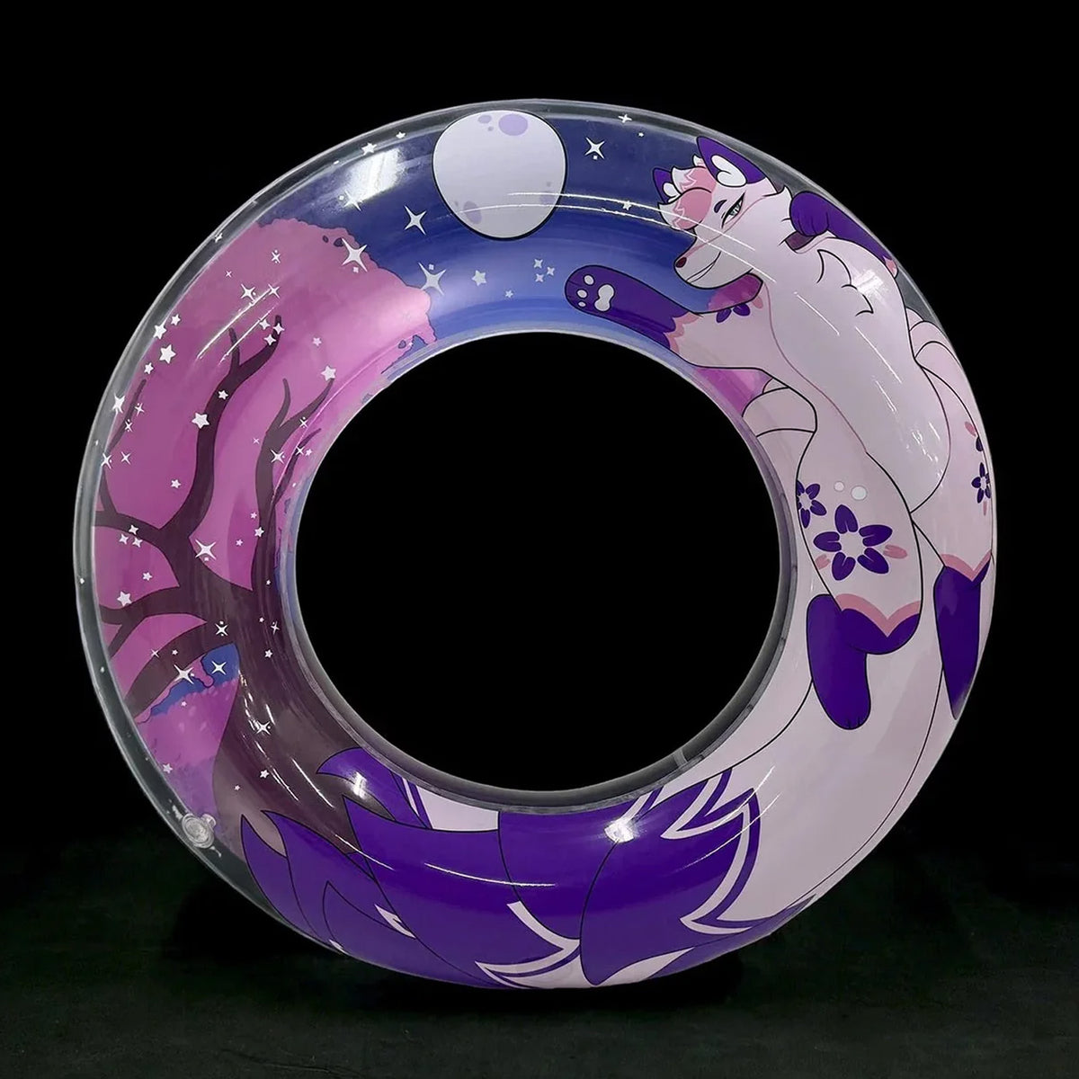 48 INCH Inflatable Deluxe Loop Kitsune Fox Pattern