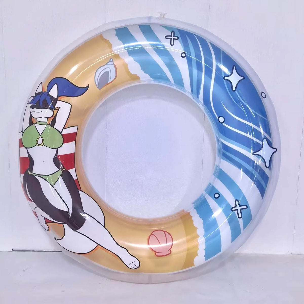 48 INCH Inflatable Deluxe Loop Holly Husky Patter