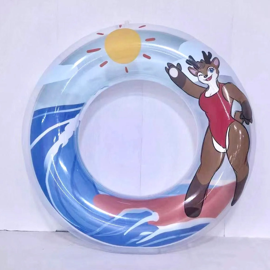 48 INCH Inflatable Deluxe Loop Willow the Doe Pattern  (B-Grade)