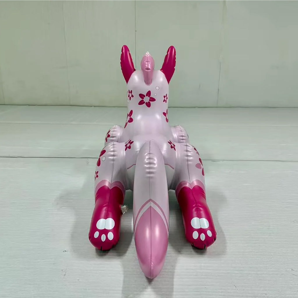 48” Single-Tailed pouncing Kitsune Fox - TPU