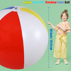 ⛱️ 48" inflated size Jumbo Size Multi Color Beach Ball