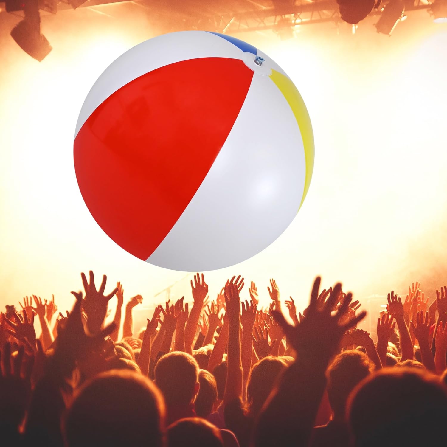 ⛱️ 48" inflated size Jumbo Size Multi Color Beach Ball