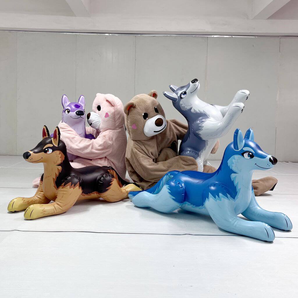 4’ German Shepherd PVC
