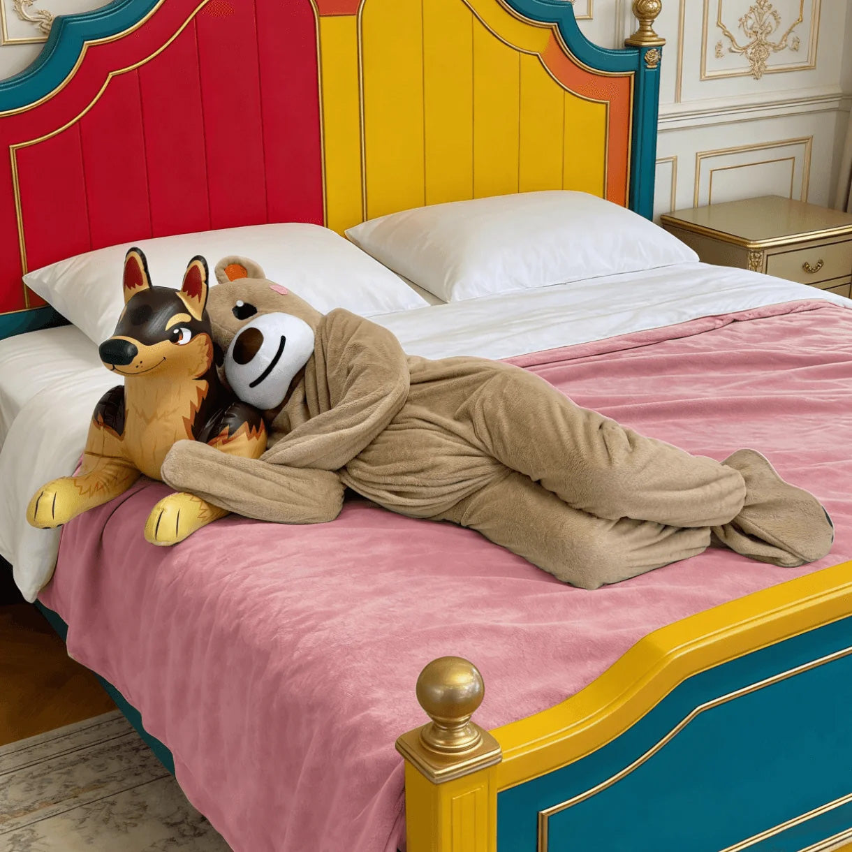 4’ German Shepherd PVC