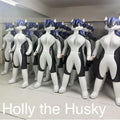 72” Tall Holly the Husky