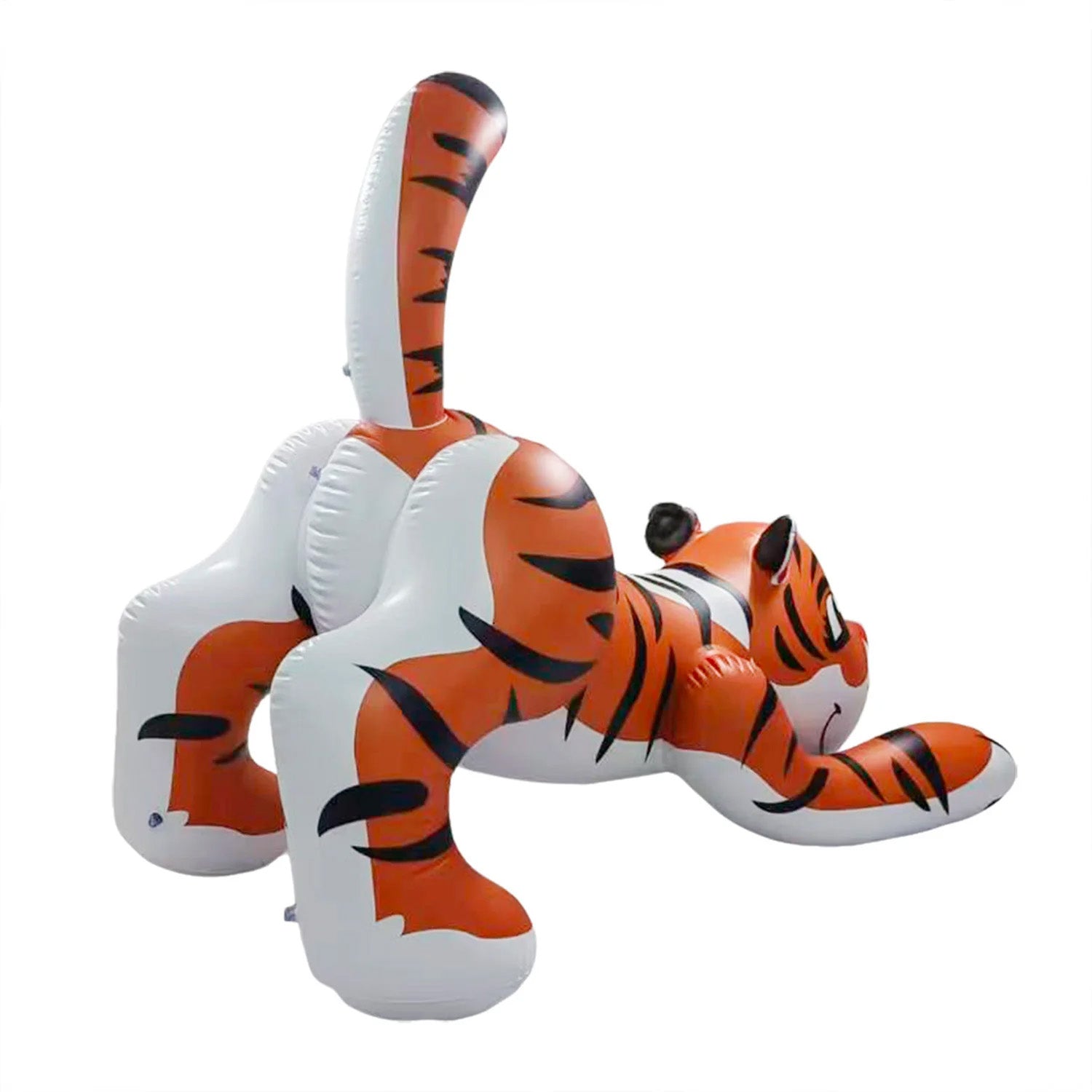 7’ (84”) Inflatable Pouncing Tiger