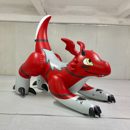 7‘ Long Red Dragon