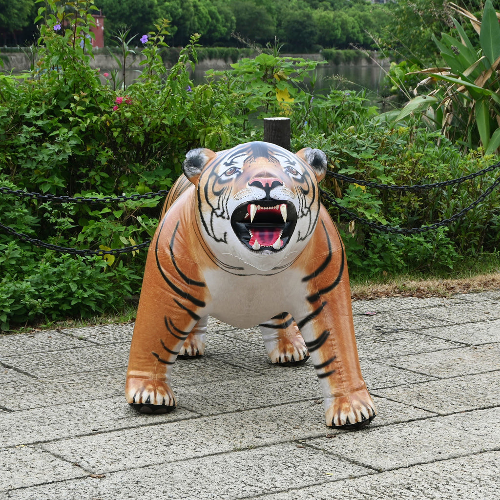 96” L Lifelike Tiger