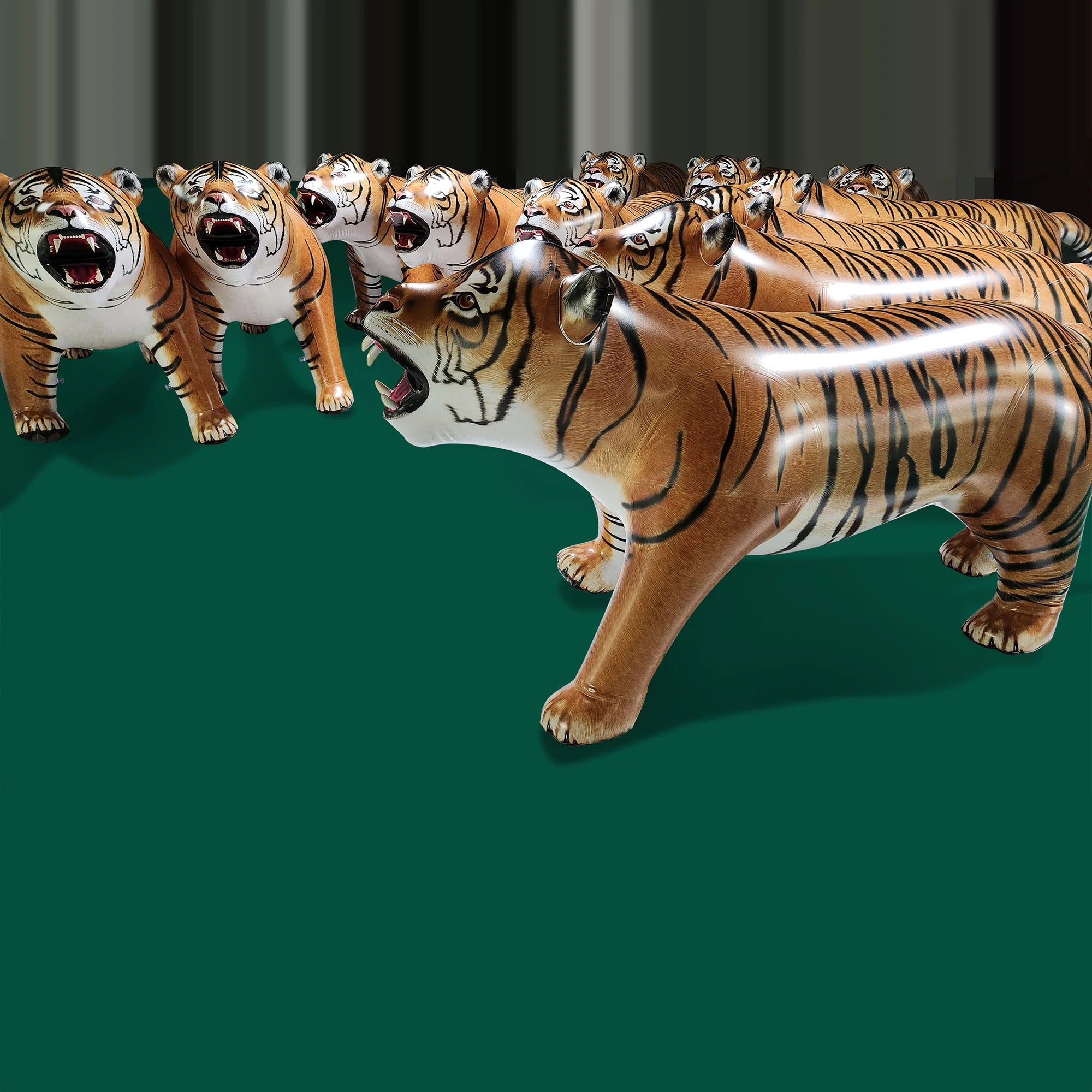 96” L Lifelike Tiger