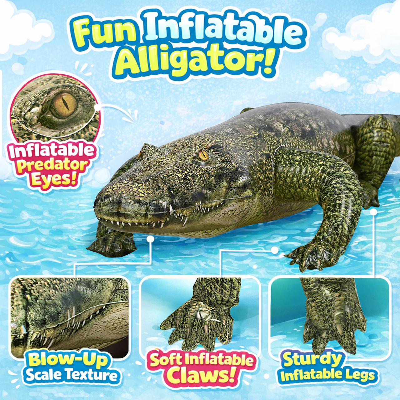 🐊 Alligator : 76" Long