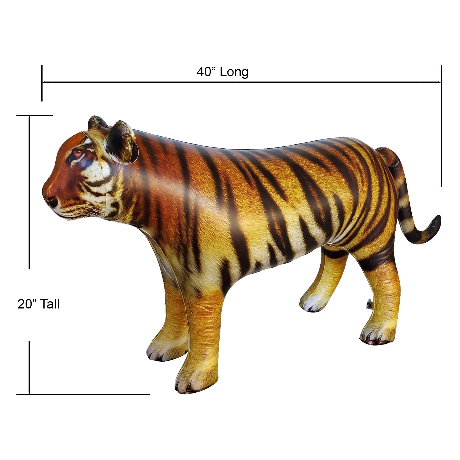 AN-TIGER (DARK) 40inch Tiger Size
