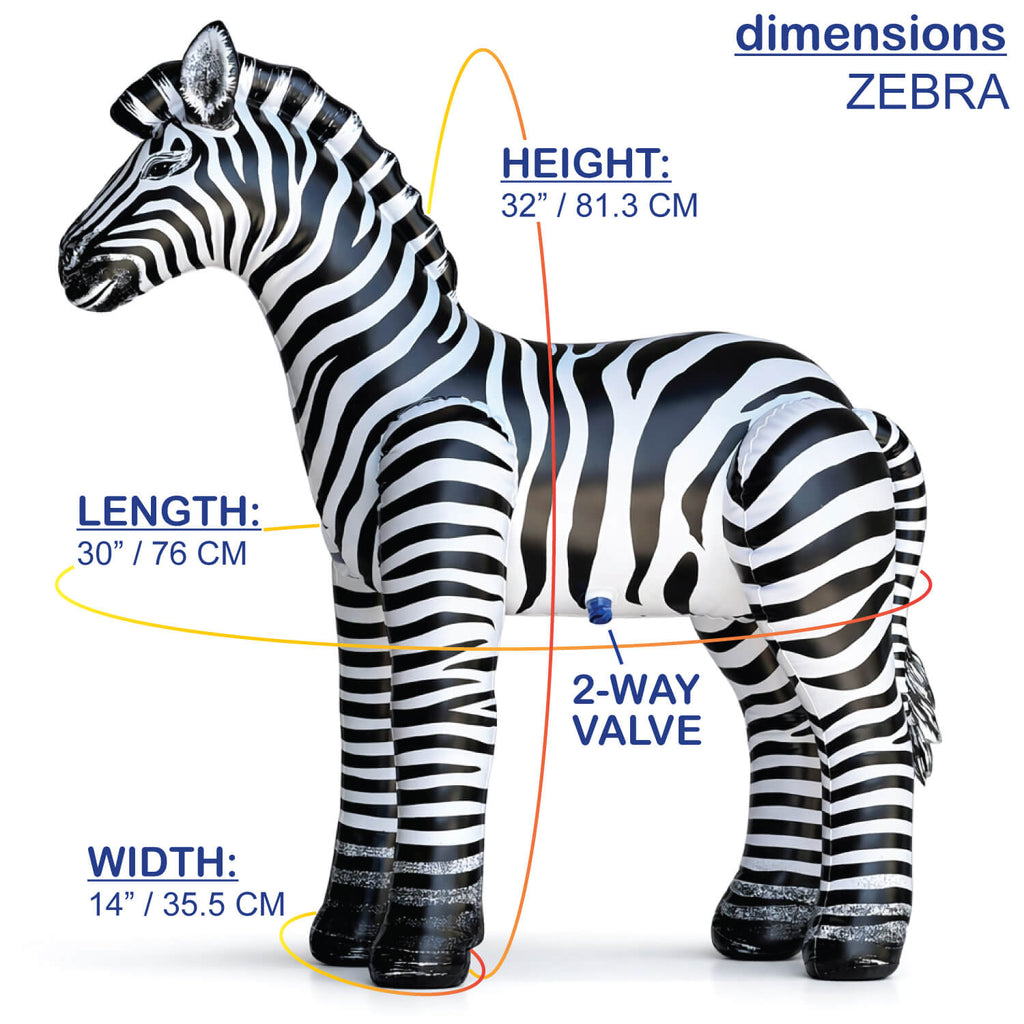 🦓 Zebra : 32"H