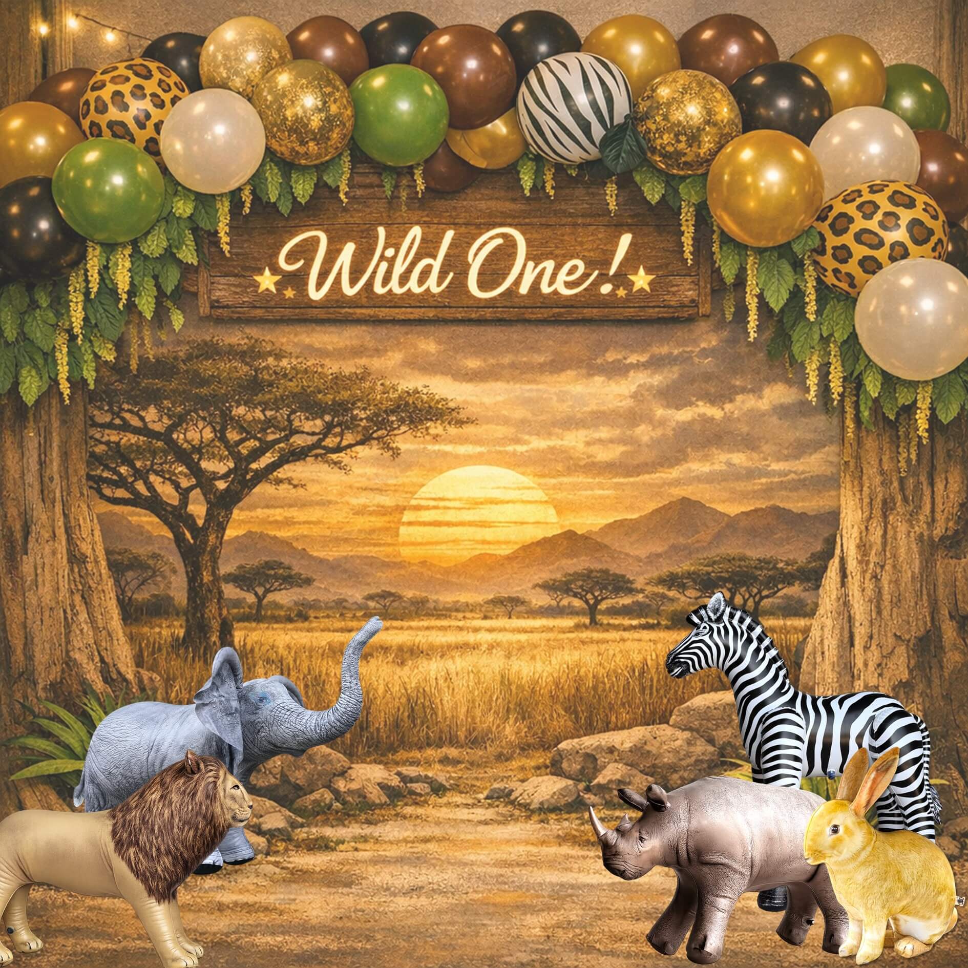 🦓 Zebra : 32"H