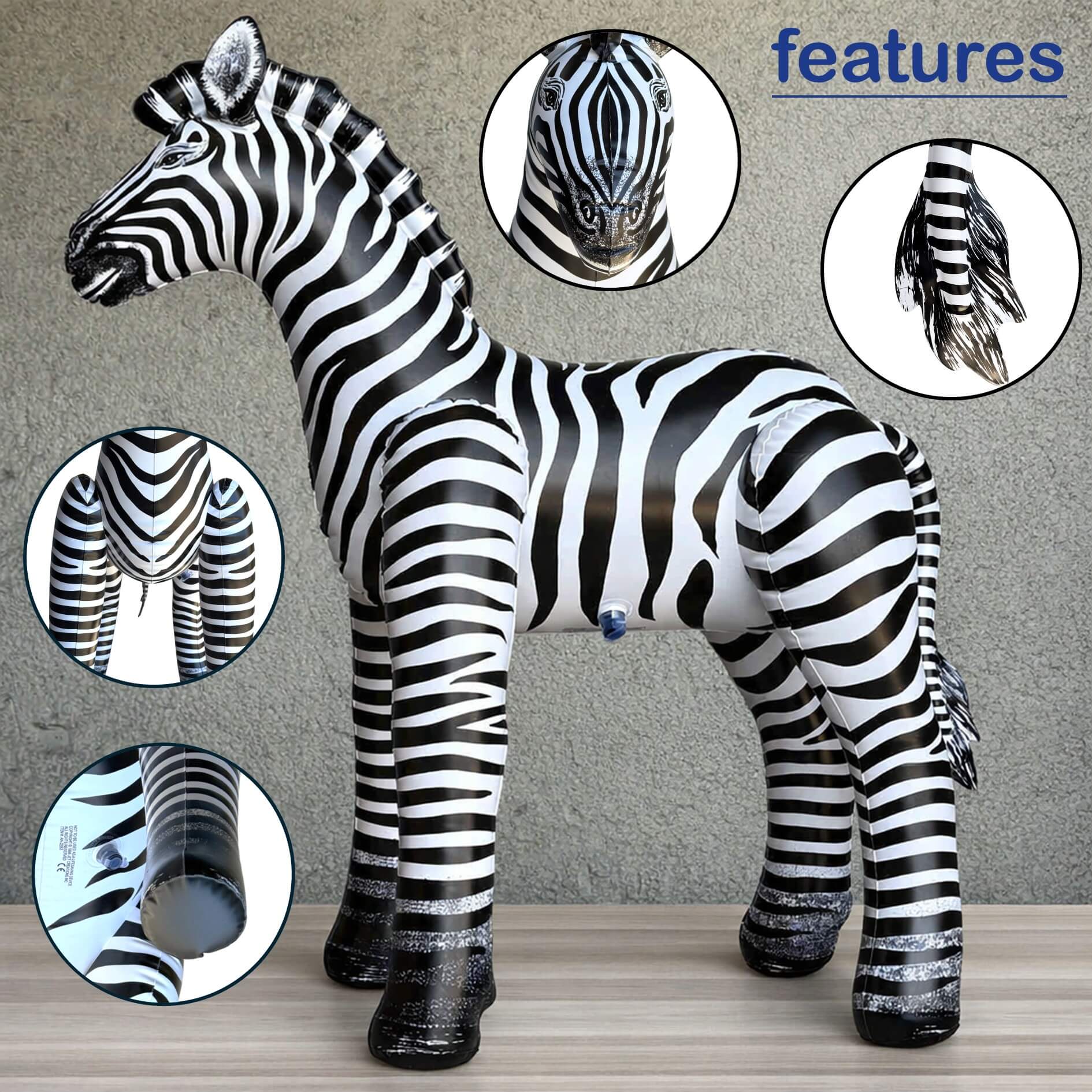 🦓 Zebra : 32"H
