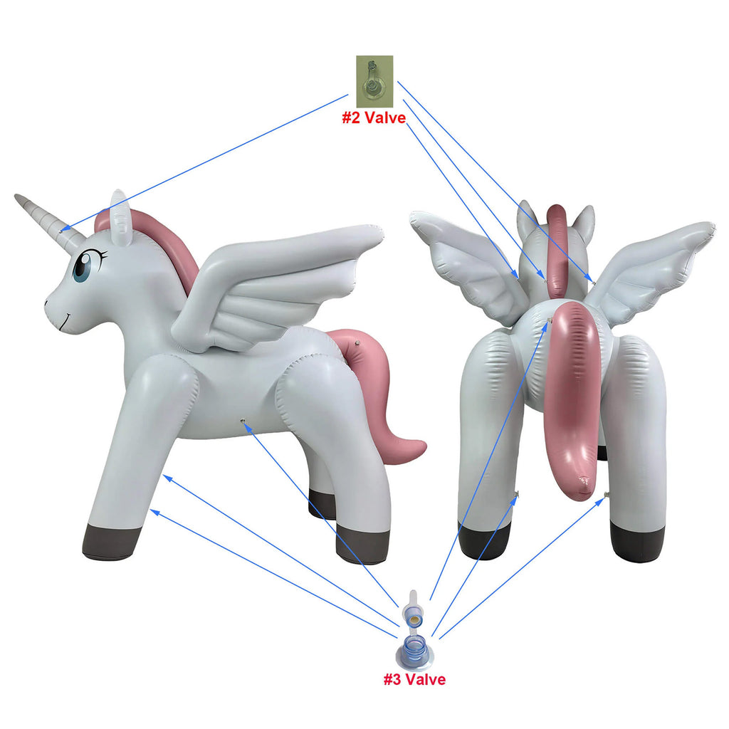 Alicorn the Unicorn 84” Tall
