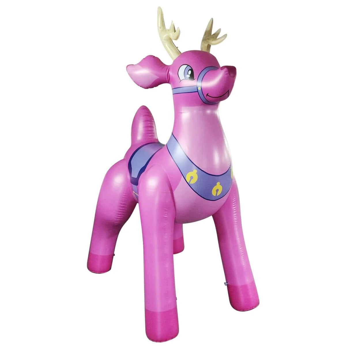 87” Tall Pink Buck Deer Inflatable