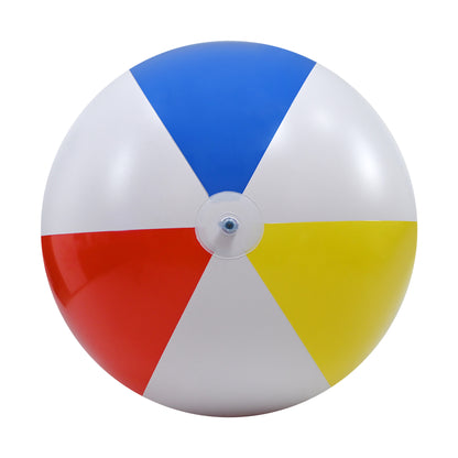 6’ Deflated size Jumbo Size Multi Color Beach Ball (52” inflated)