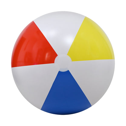 6’ Deflated size Jumbo Size Multi Color Beach Ball (52” inflated)
